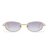 Aura Vintage Oval Sunglasses