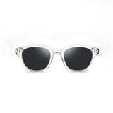 Crystal Clear Round Sunglasses