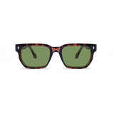 Classic Rectangular Tortoise Sunglasses