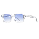 Crystal Clear Square Sunglasses