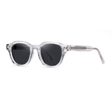 Crystal Clear Round Sunglasses