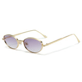 Aura Vintage Oval Sunglasses