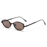 Nova Vintage Oval Sunglasses